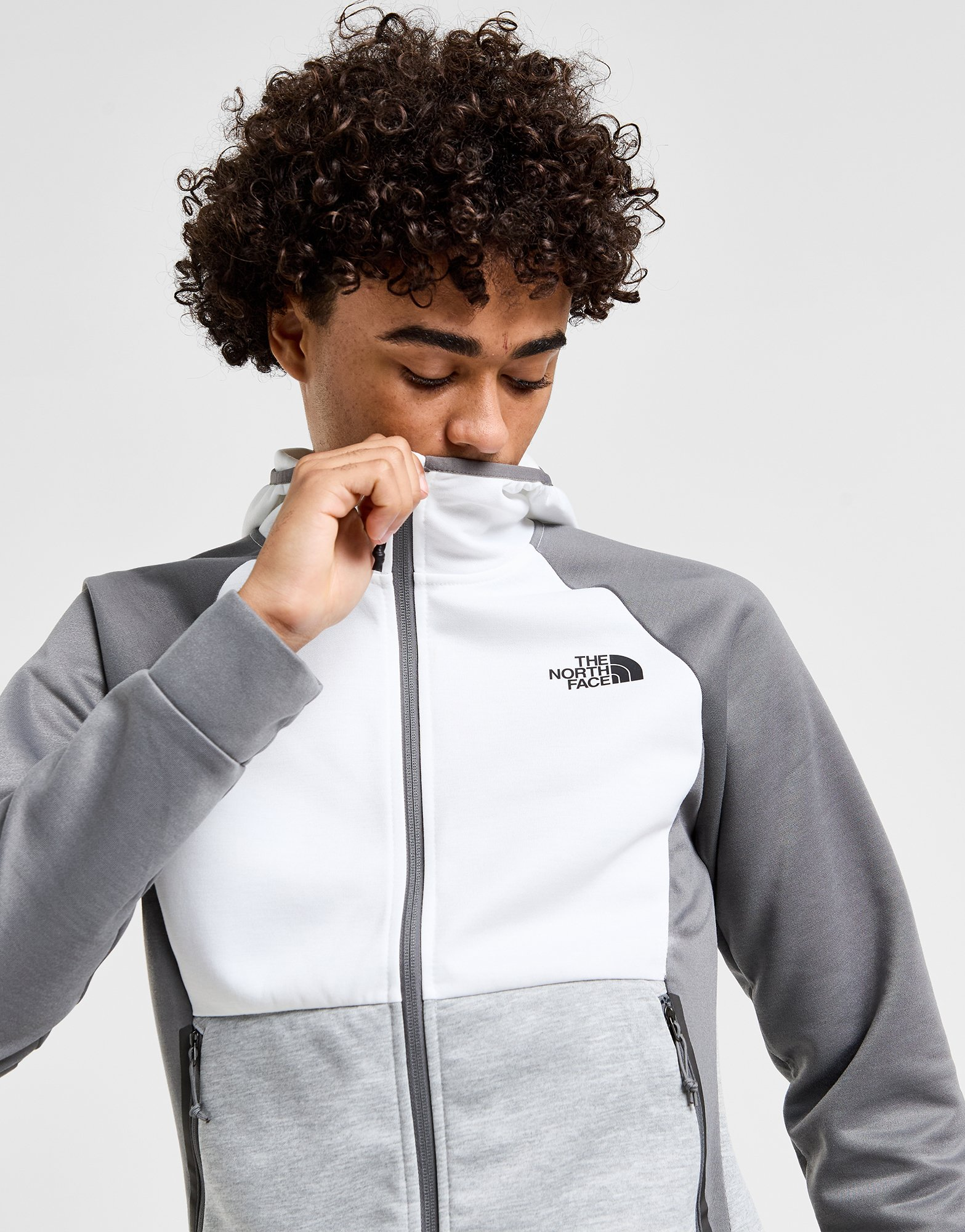 The North Face Sweat à Capuche Technique à Fermeture Eclair Homme