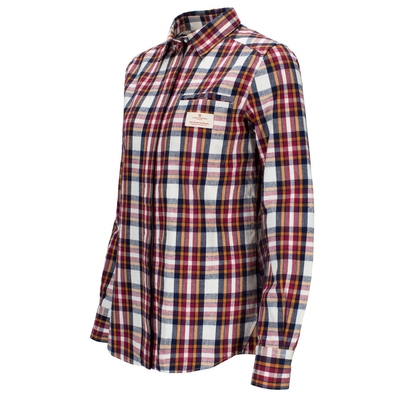 Amundsen Sports Skauen Field Shirt, Dame<br>Skjorte med smart glidelås-åpning!