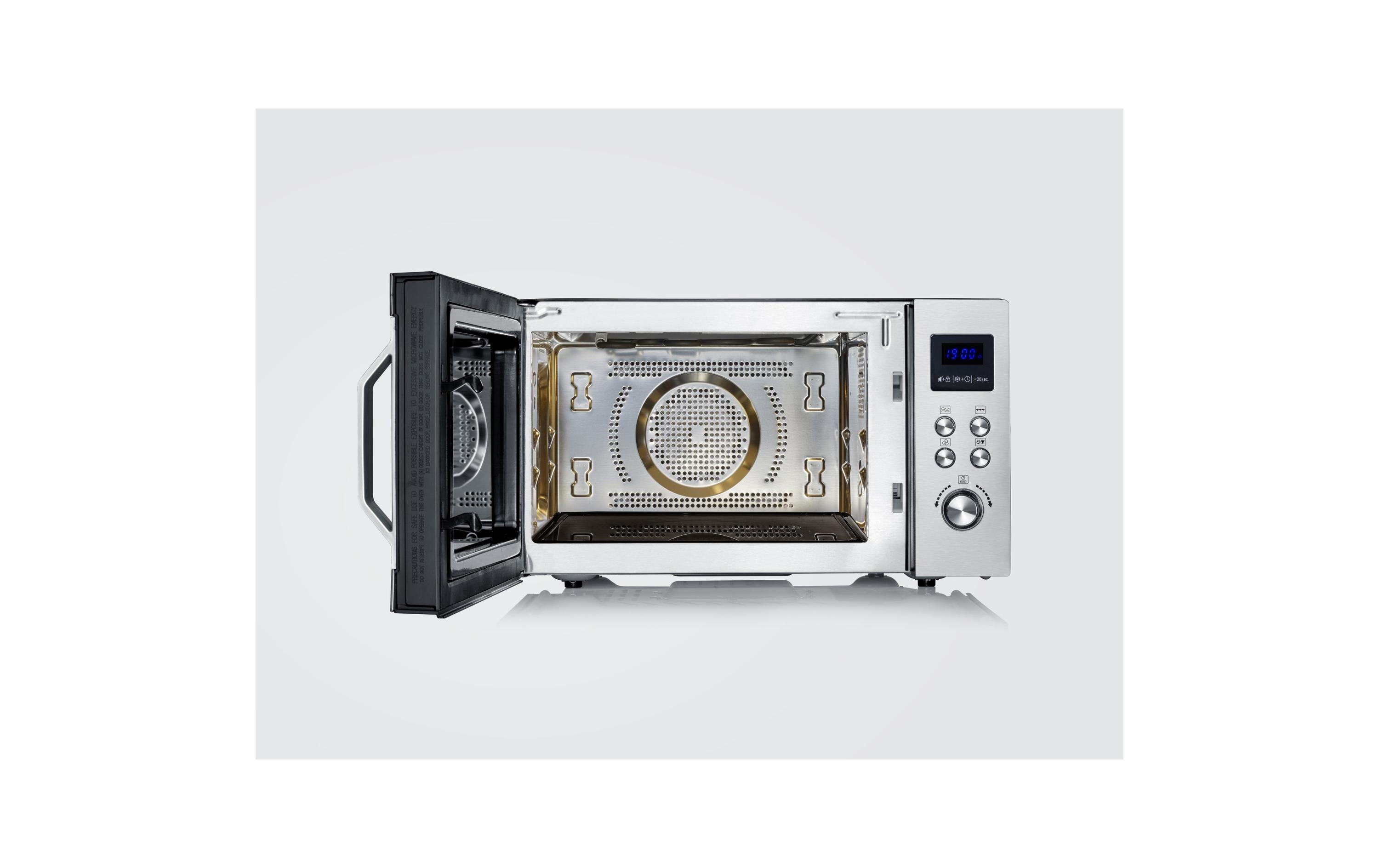Mikrowelle mit Grill MW7777 Silber<br>Mikrowelle mit einer Leistung von 900 W