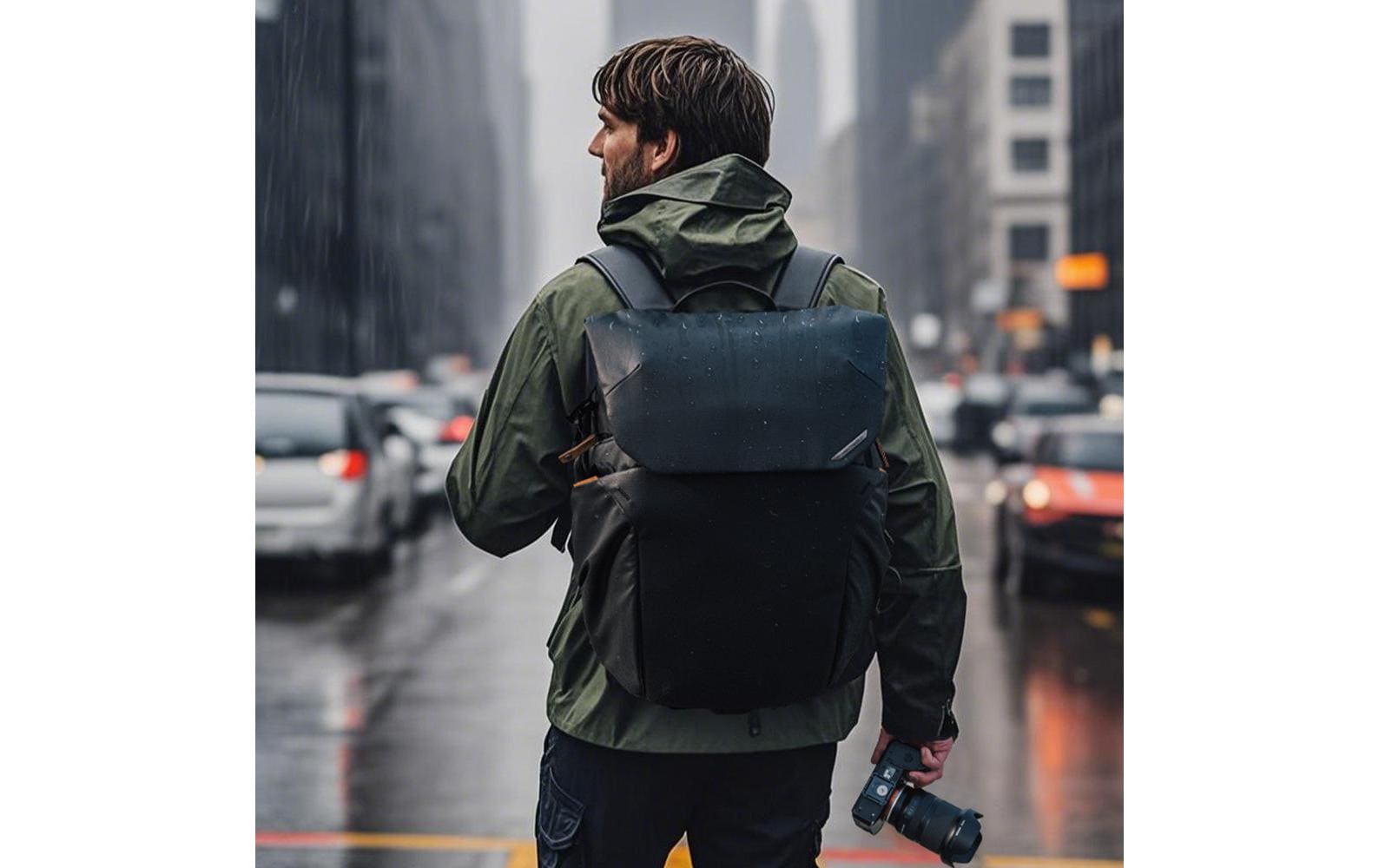 Fotorucksack OneGo 2 20 l Matte Black<br>Leichter Rucksack für Stadt- und Reisefotografen