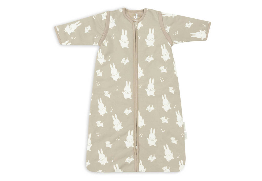 Slaapzak valt superbaby slaapzak met afritsbare mouw Miffy&Snuffy - Olive Green