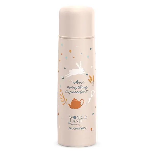Suavinex, Wonderland, Garrafa Térmica - Rosa Wonderland - 500ml