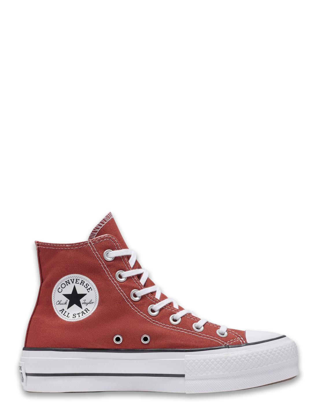 converse Sneakers compensée ctas lift hi ritual red