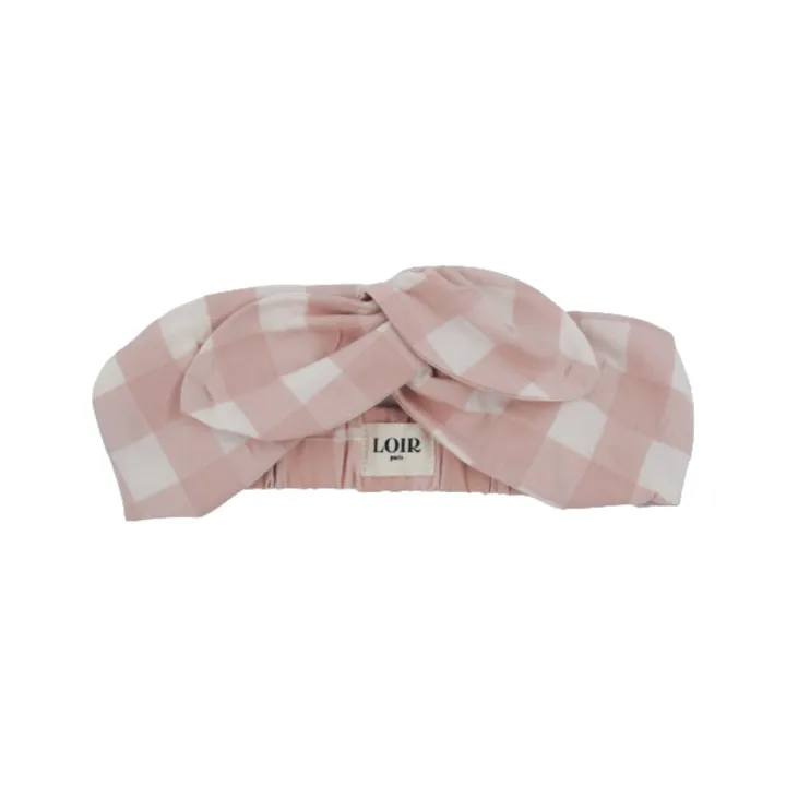 Loir Bandeau Pia Vichy | Rose