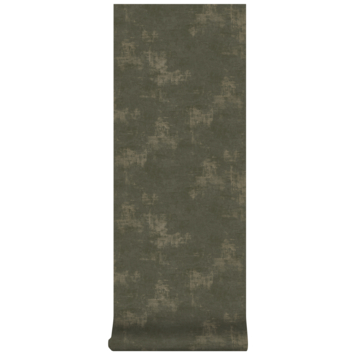 Vliesbehang Alexis warm groen 128719