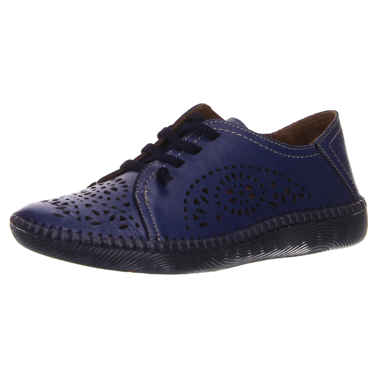 Manitu Schnürhalbschuhe blau blau