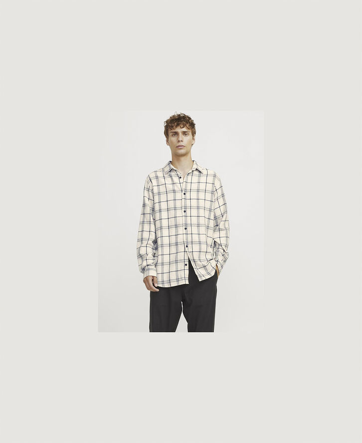 JJ-REBEL JREBCHASE CHECK SHIRT LS Moonbeam