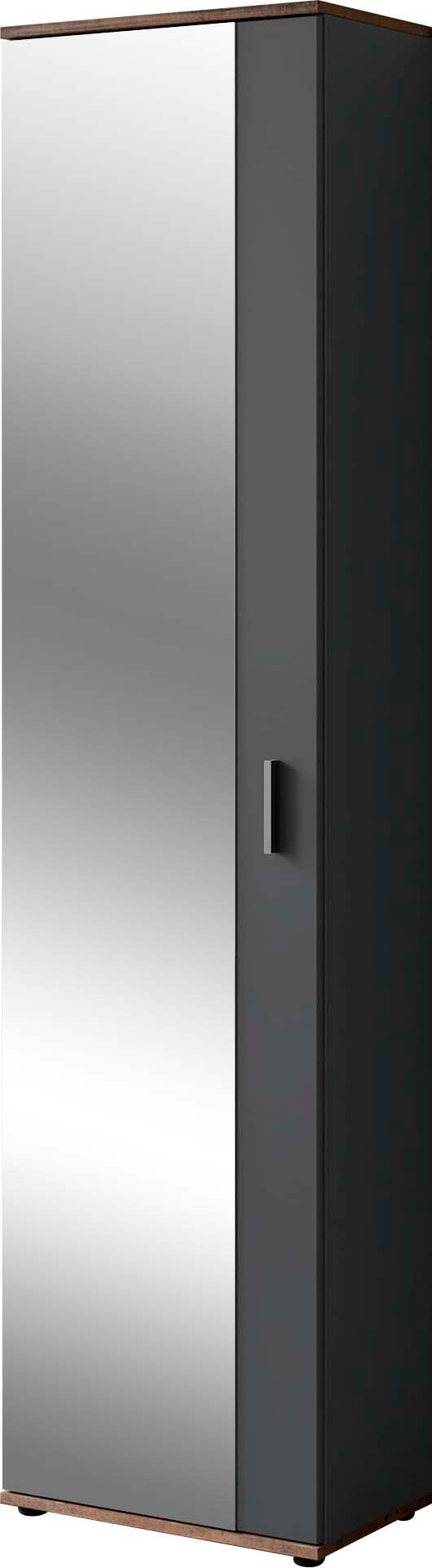 INOSIGN Garderobenschrank »Jakob« mit grossem Spiegel, Breite 49 cm