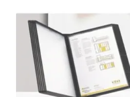 Registersystem Tarifold A4 m/10 lommer sort