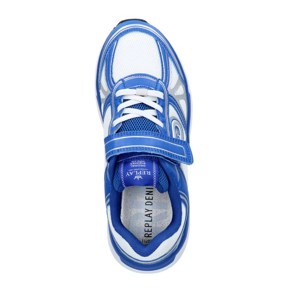 REPLAY Christal jr 1sneakers wit/blauw
