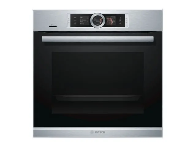 Bosch Serie | 8 HRG6769S6 - Ovn - med dampfunktion - til indbygning - Wi-Fi - niche - bredde: 56 cm - dybde: 55 cm - højde: 58.5 cm - med selv-rengøring - Klasse A - rustfrit stål