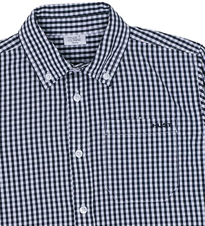 Hust and Claire Hemd - Pure - Navy- Weiß