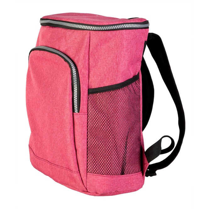 Kühlrucksack - pink - aus Textil - ca. 28 x 16 x 35 cm - 15 l