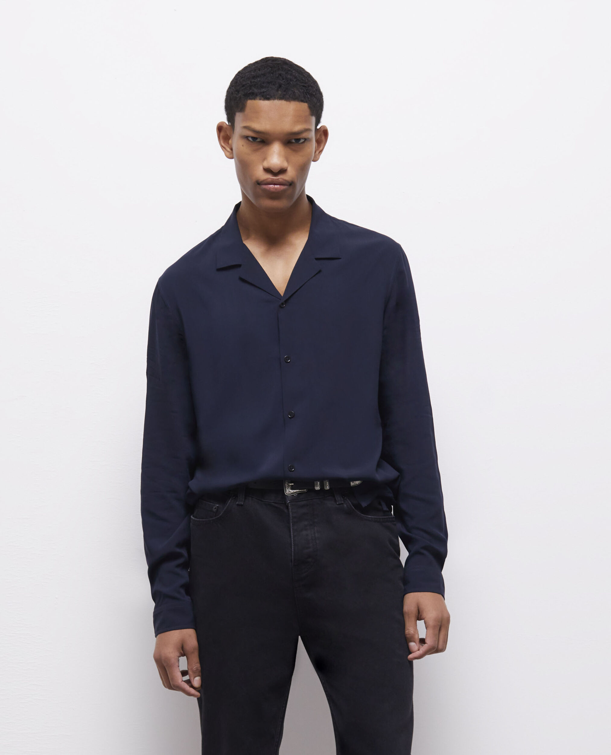 Chemise bleue