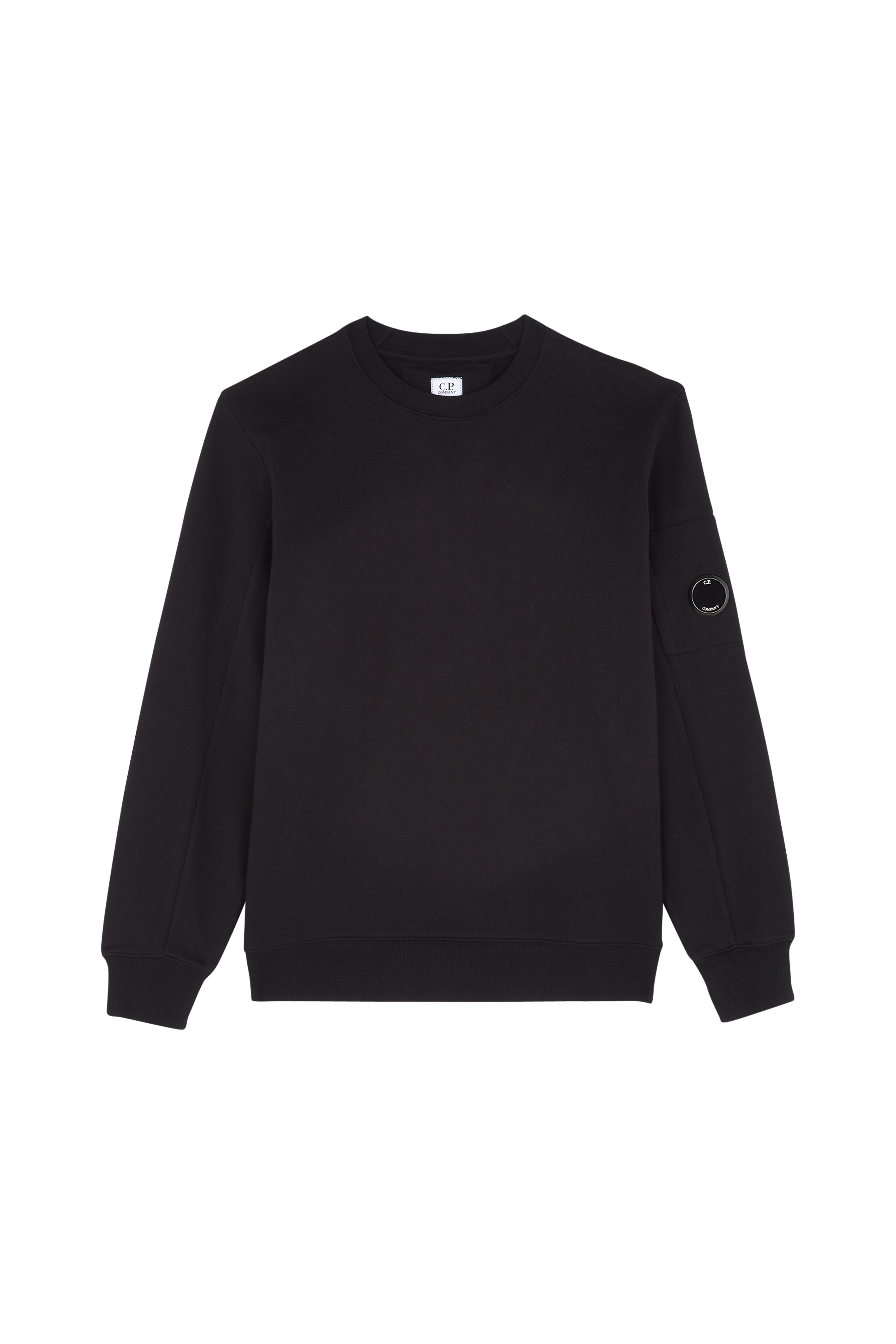 C.P. COMPANY Sweatshirt  DIAGONAL RAISED FLEECE Noir