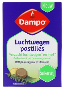 Dampo Luchtwegen Pastilles Gembersmaak 24ST