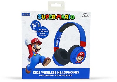 OTL Super Mario On-Ear Hodetelefoner 85/95dB