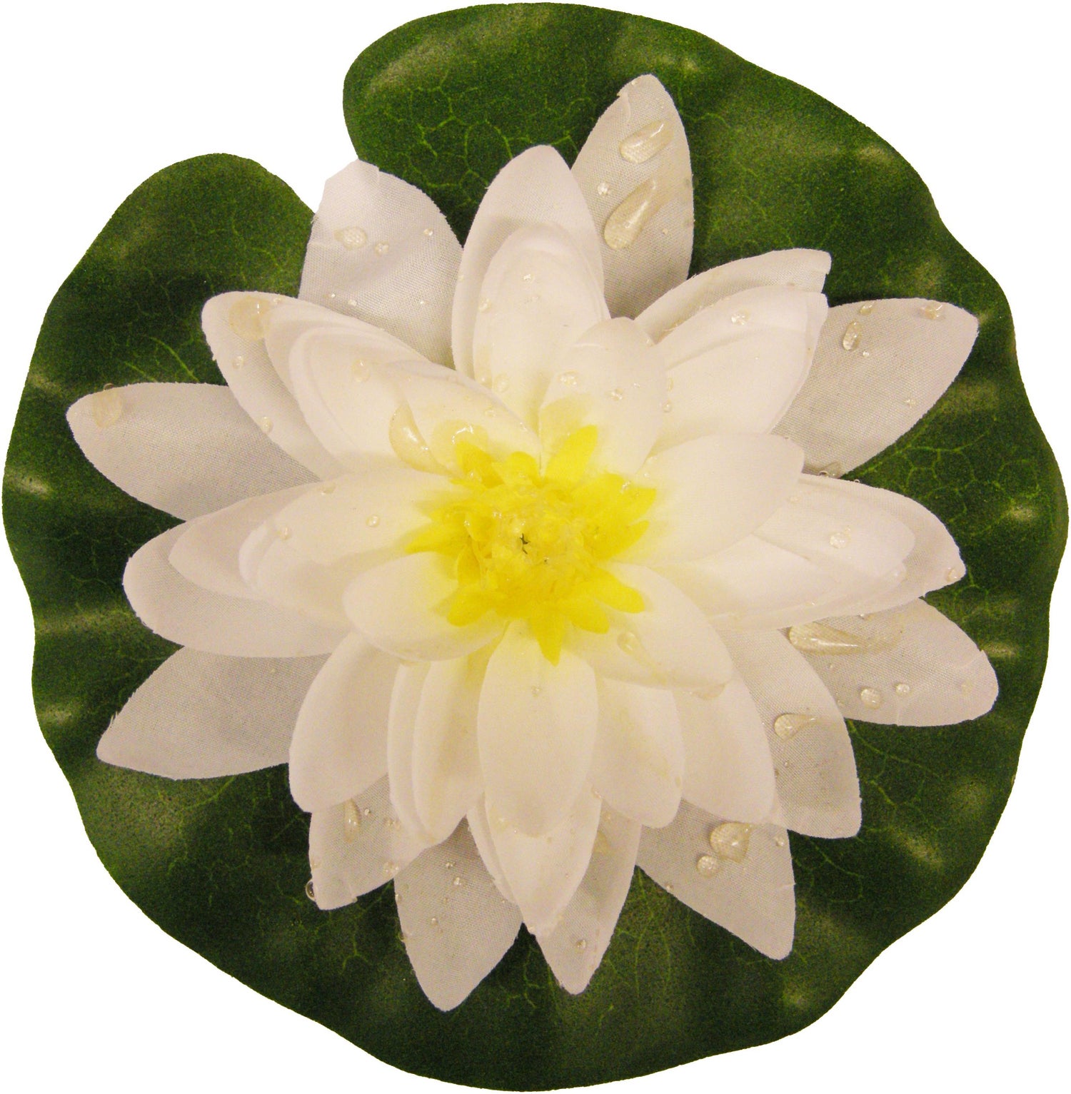 Ubbink vijverdecoratie waterlelie wit D 14 H 4,5 cm