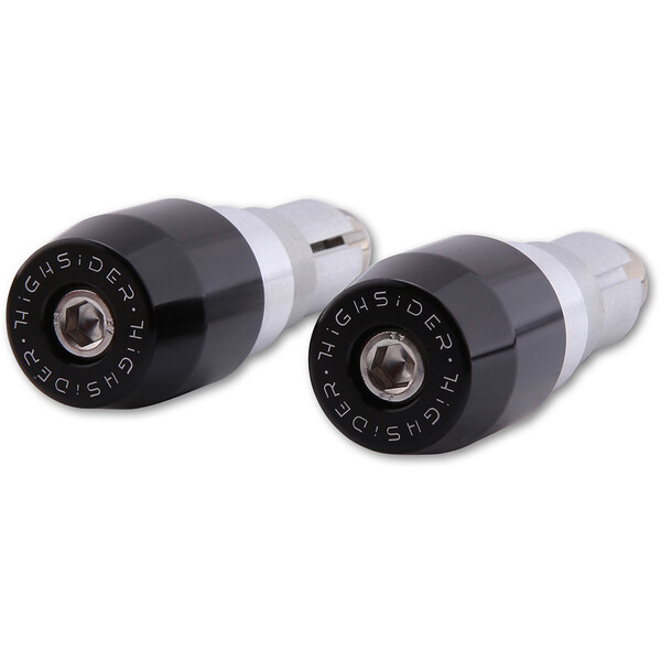 Highsider - Embouts de guidon Evo Noir