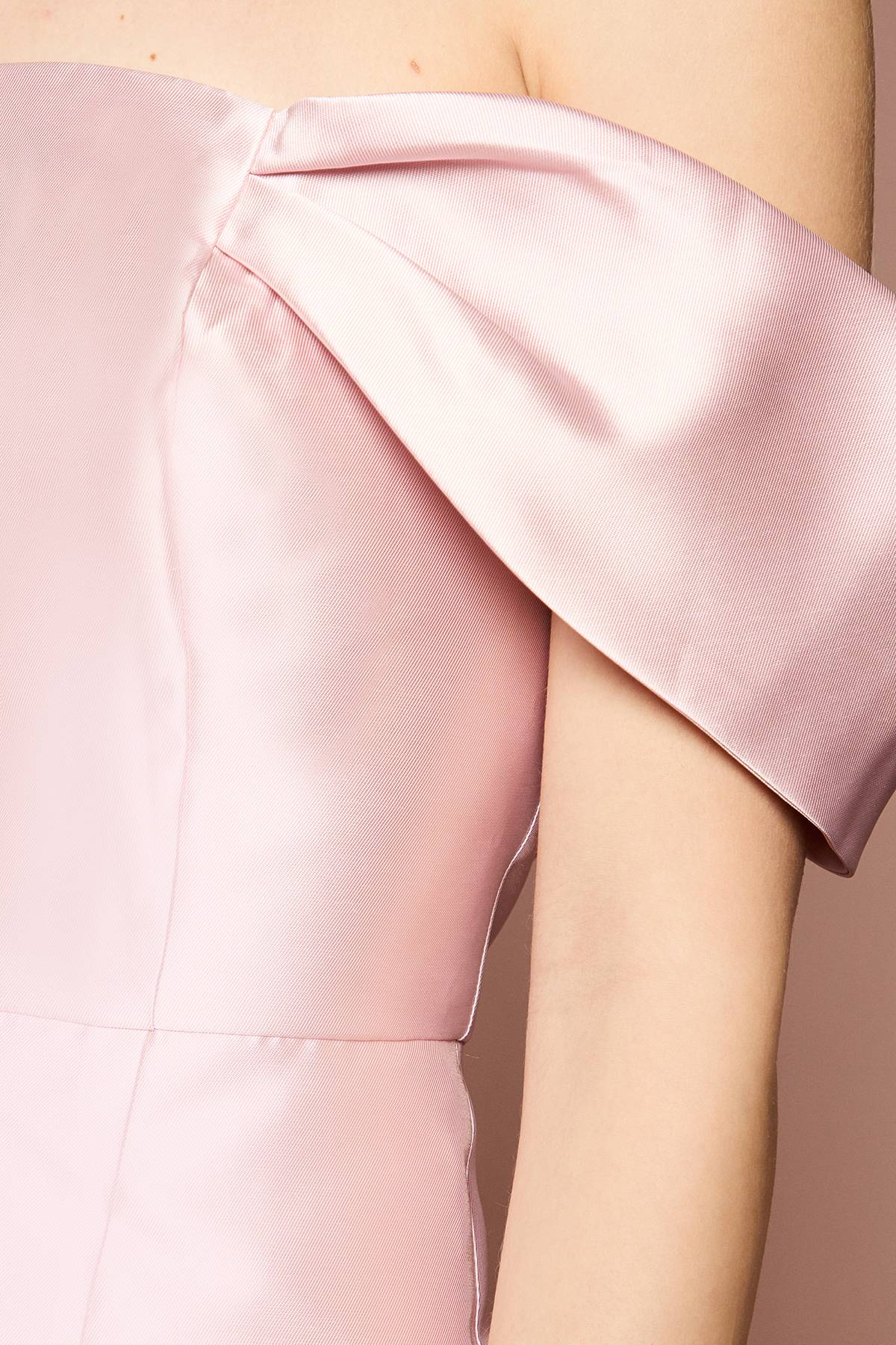 Coast Robe de Demoiselle d'Honneur Coast Honoured Twill Bardot Colonne Mi-Longue
