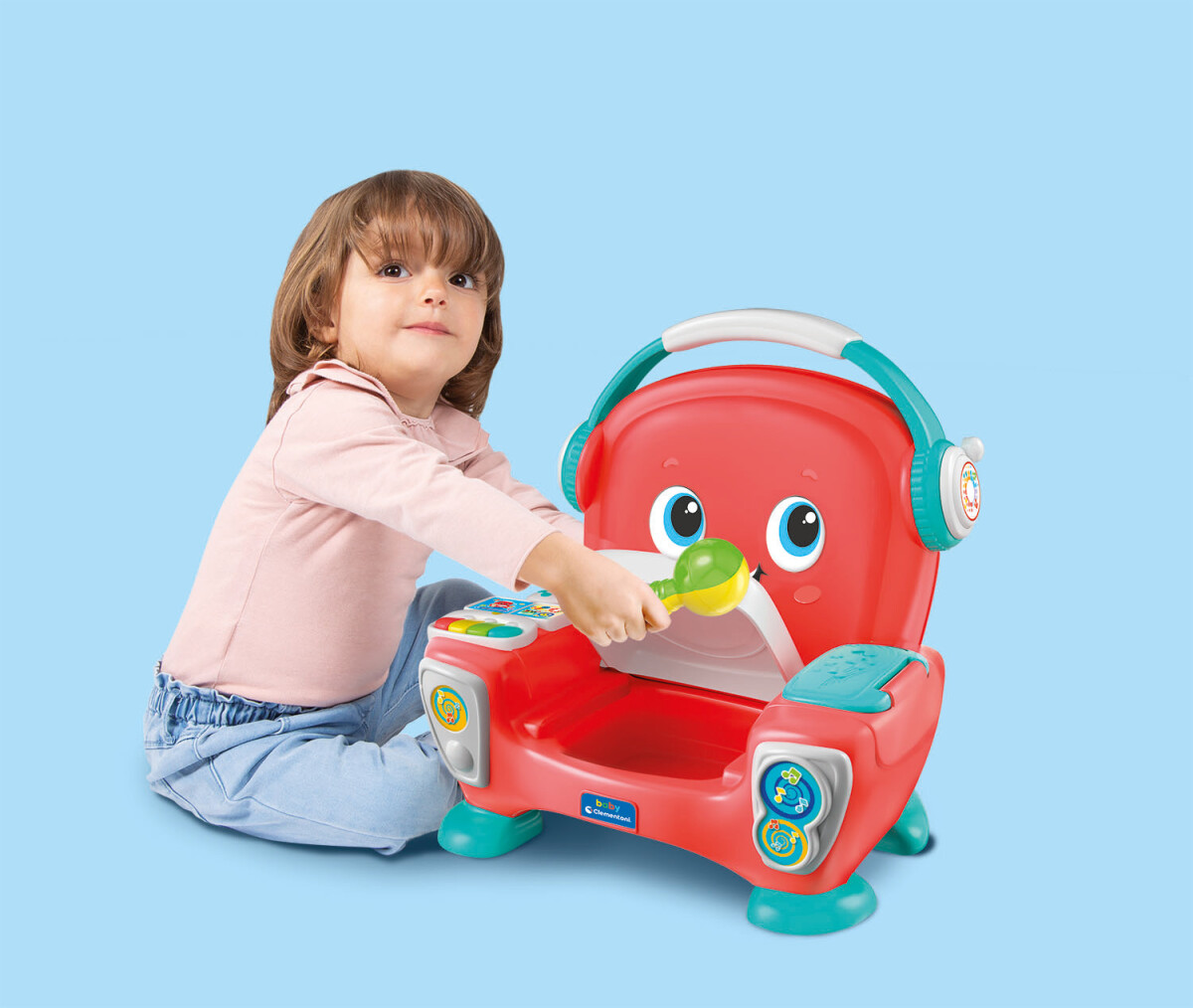 Musik Stol - Aktivitetslegetøj Med Spil Og Musik - Baby Clementoni