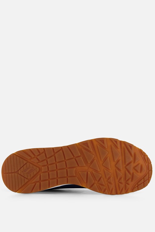 Skechers Uno Stand On Air blauw Imitatieleer
