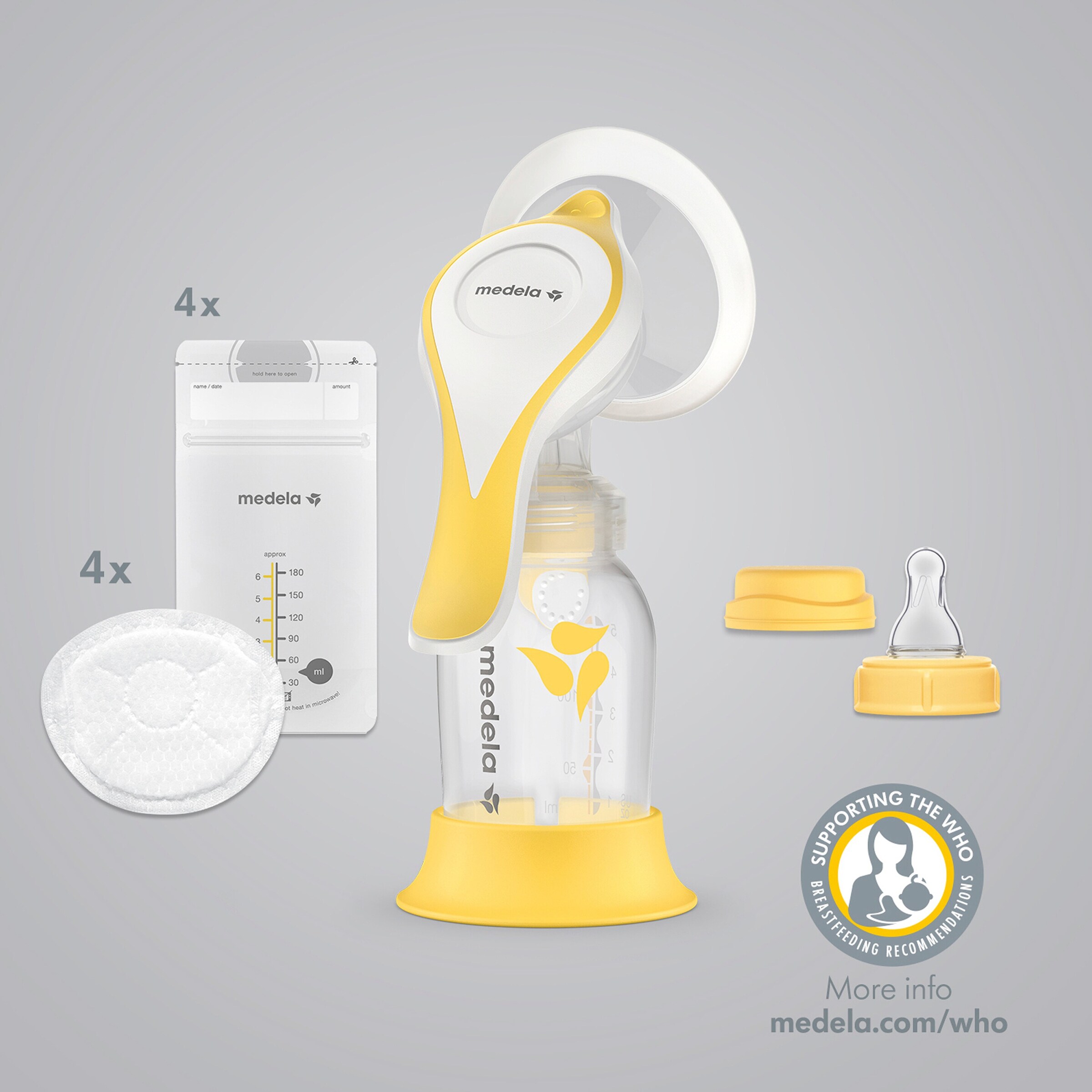 Medela Handmilchpumpe Harmony Essentials Pack
