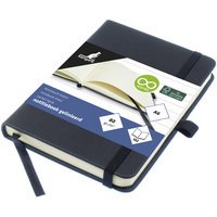Carnet de notes, 192 pages, A6, ligné, noir