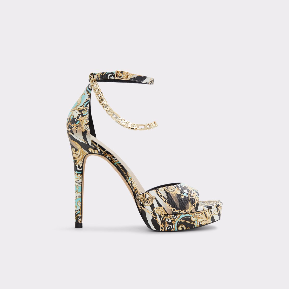 Prisilla Black Multi Women Platforms & Mary Janes