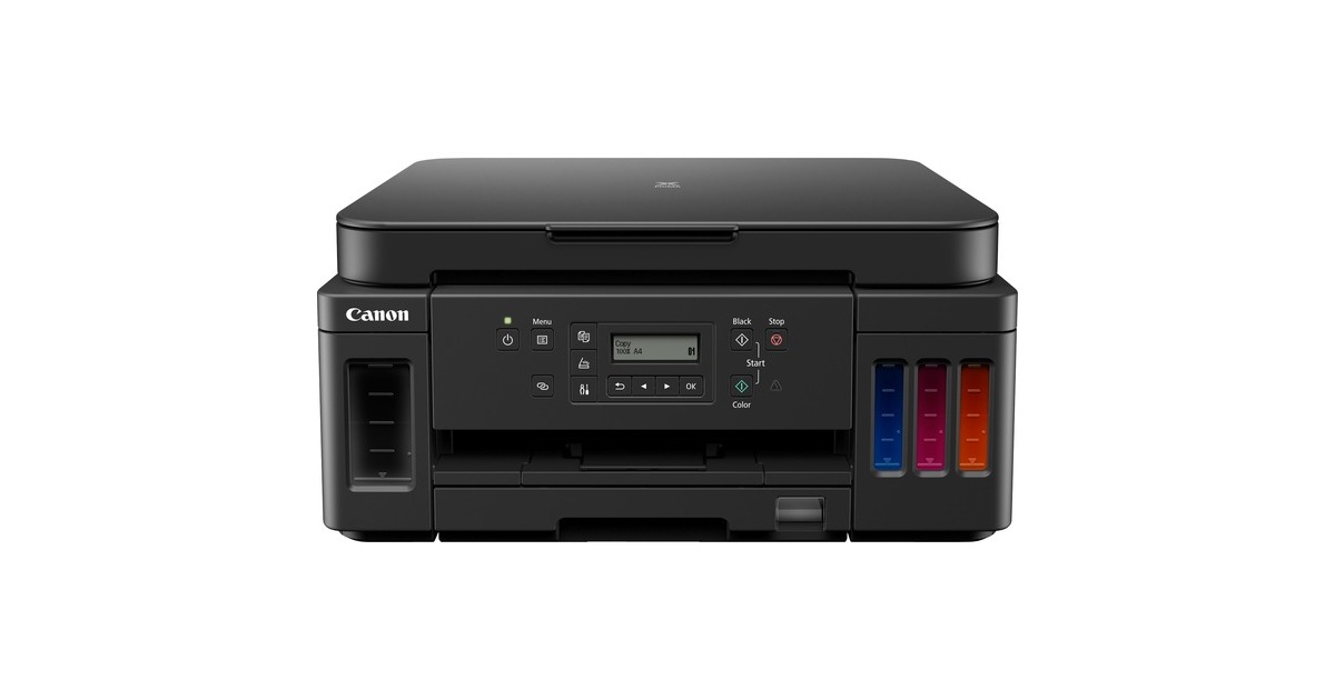 CanonPIXMA G6050 all-in-one inkjetprinter  (Zwart, Scannen, Kopiëren, LAN, Wi-Fi)