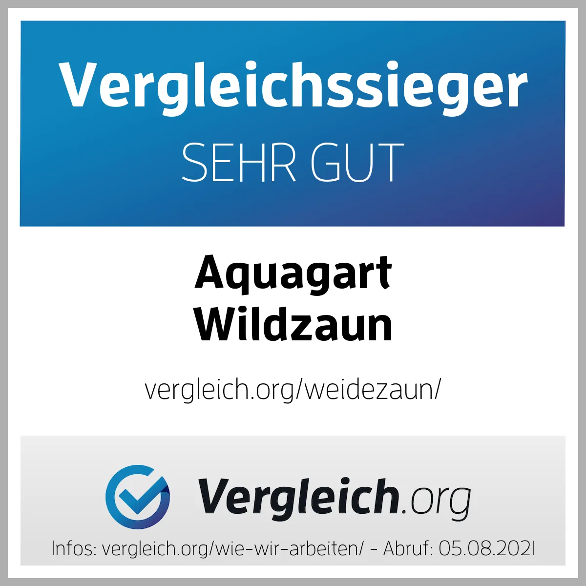 Aquagart Clôture de protection - 450 m - Grillage noué 100/8/15