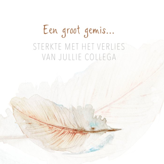 Michelle Dujardin | Condoleance | Collega