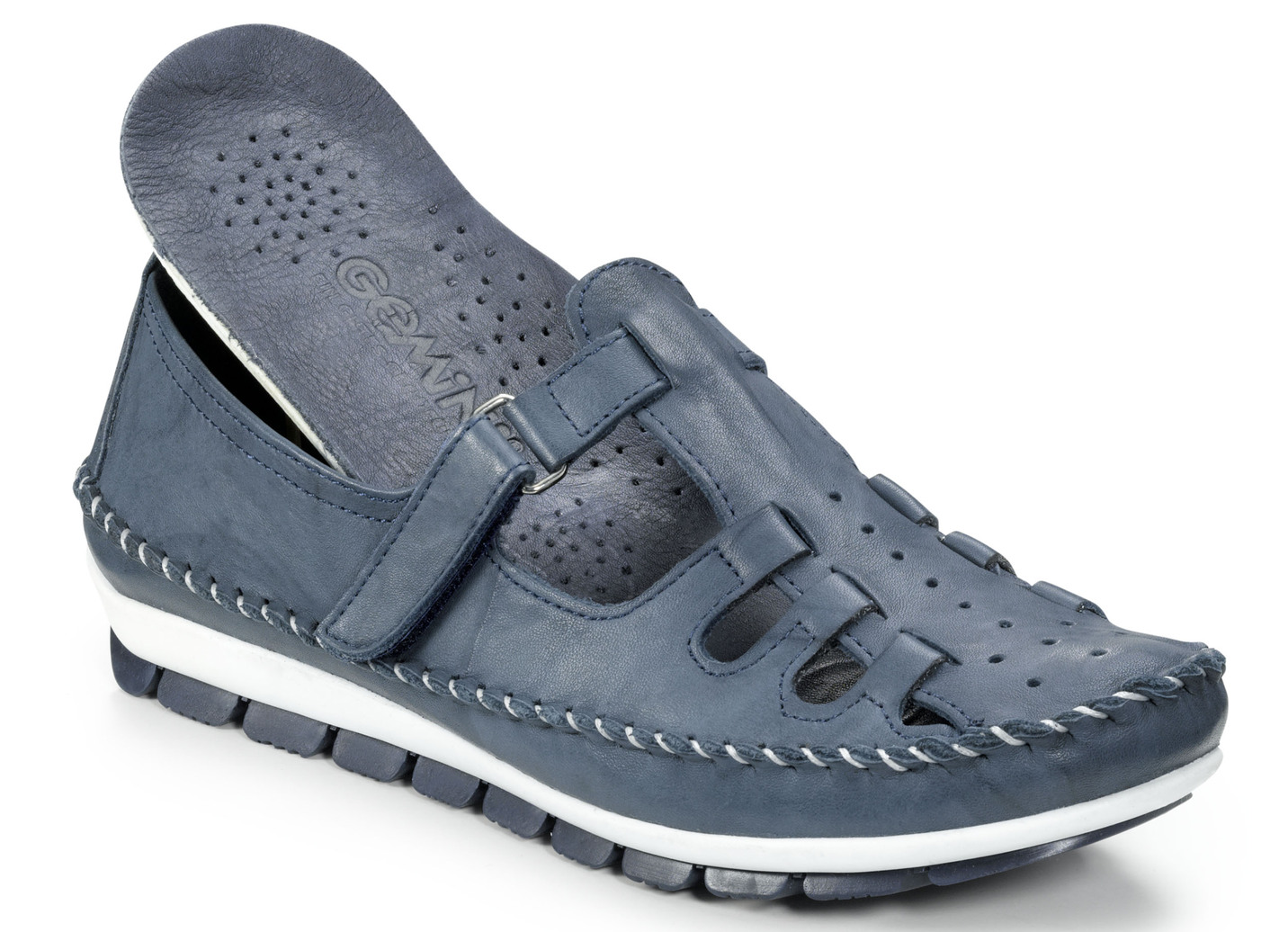 Gemini Mokassin-Slipper in sommerlichem Design