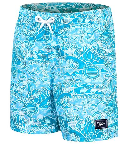 Speedo Bådeshorts - Printed - Blå