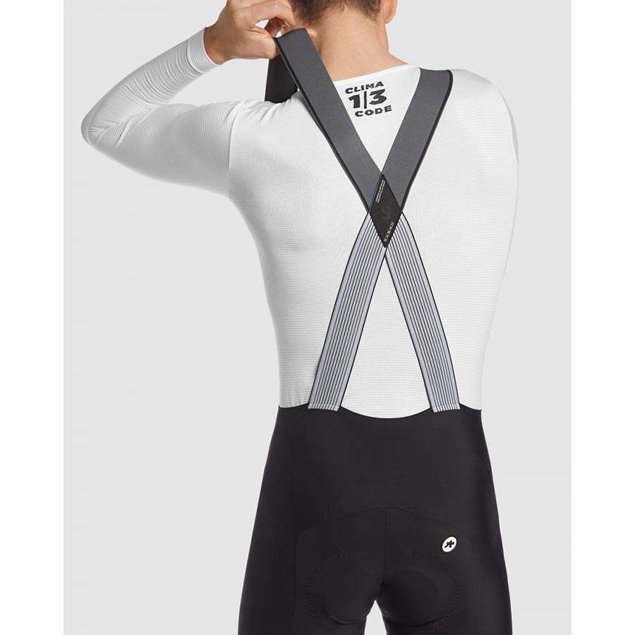 Assos Summer Skin Layer Thermoshirt Lange Mouwen Wit Heren