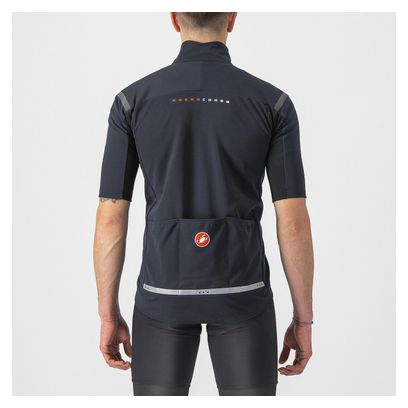 Maillot Manches Courtes Gabba Castelli RoS 2 noir/noir reflex