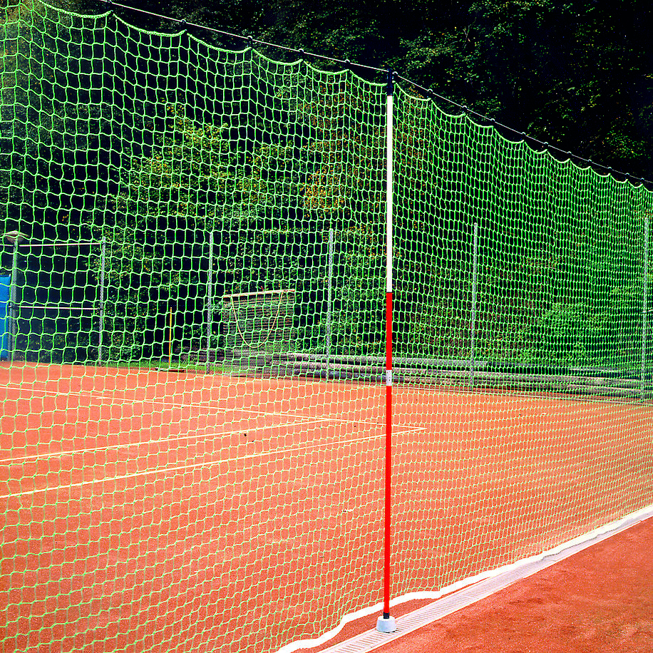 Tegra 40 X 3,00 M Filet De Séparation Du Court - Noir