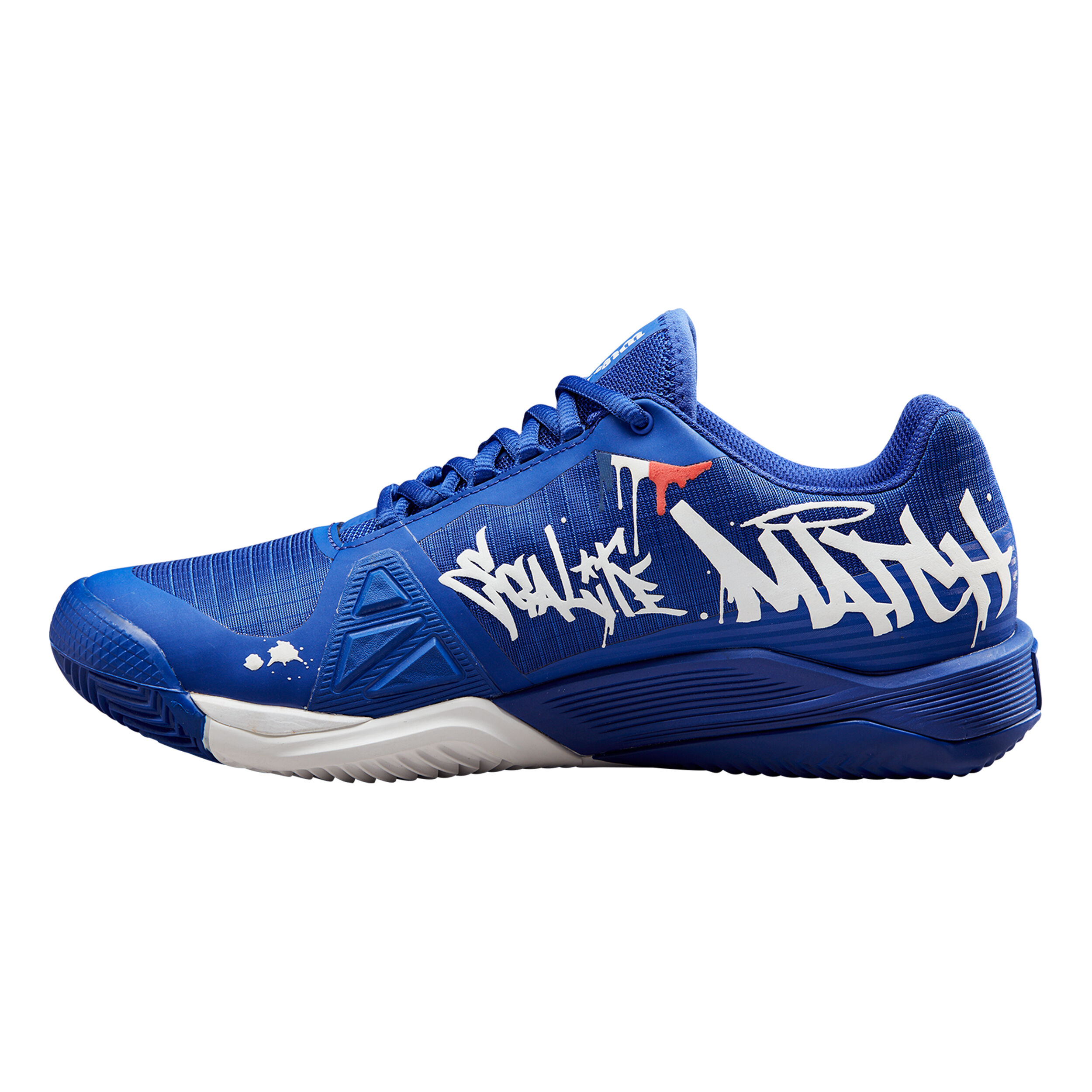 Wilson Rush Pro 4.0 Hope Paris Chaussure Terre Battue Femmes - Bleu , Blanc