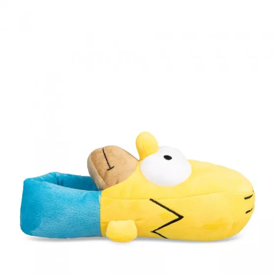 Chaussons peluche Homer JAUNE SIMPSONS