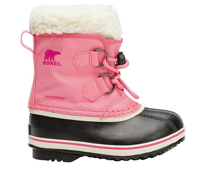 SOREL - CHAUSSURES CHAUDES CHILDRENS YOOT PAC NYLON ROSE