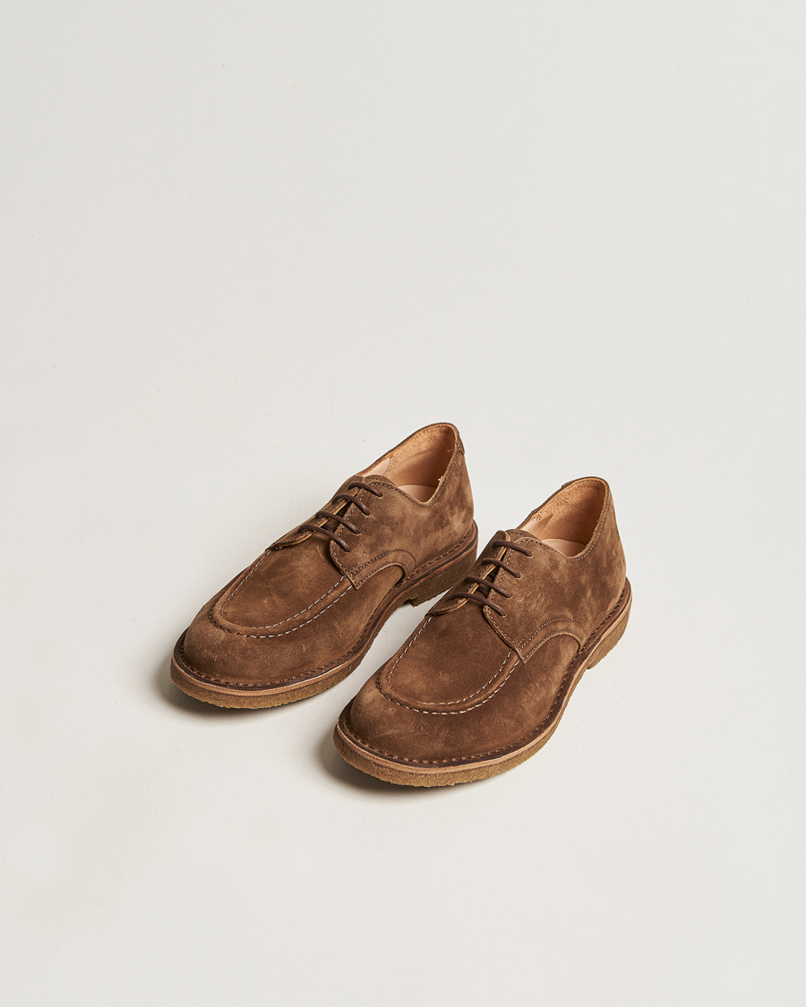 Astorflex Carlflex Derby Dark Khaki Suede