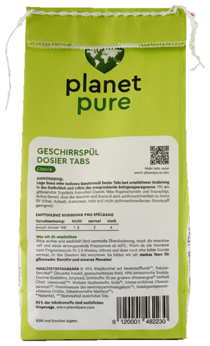 Planet Pure Geschirrspül-Dosier Tabs
