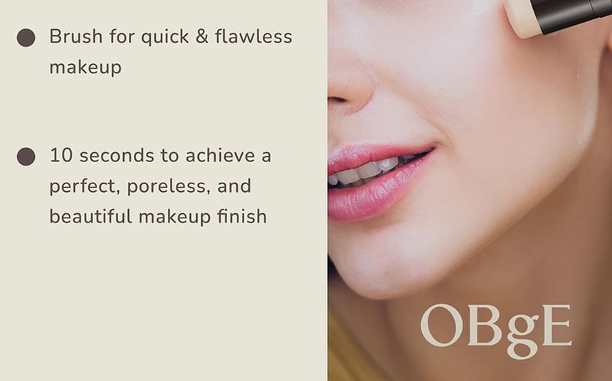 OBgE - Natural Cover Foundation - 3 kleuren