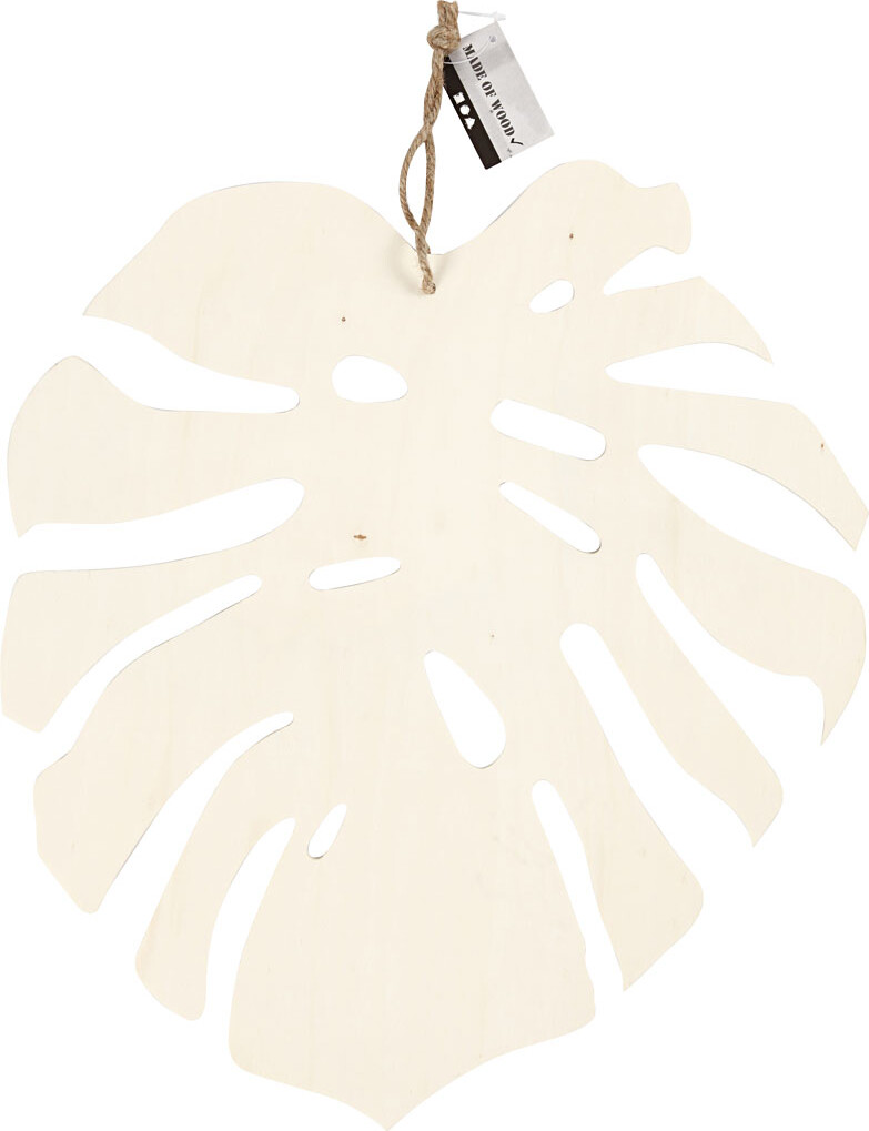 Blad - H 35 CM - D 3 MM - B 34 CM - 1 Stk