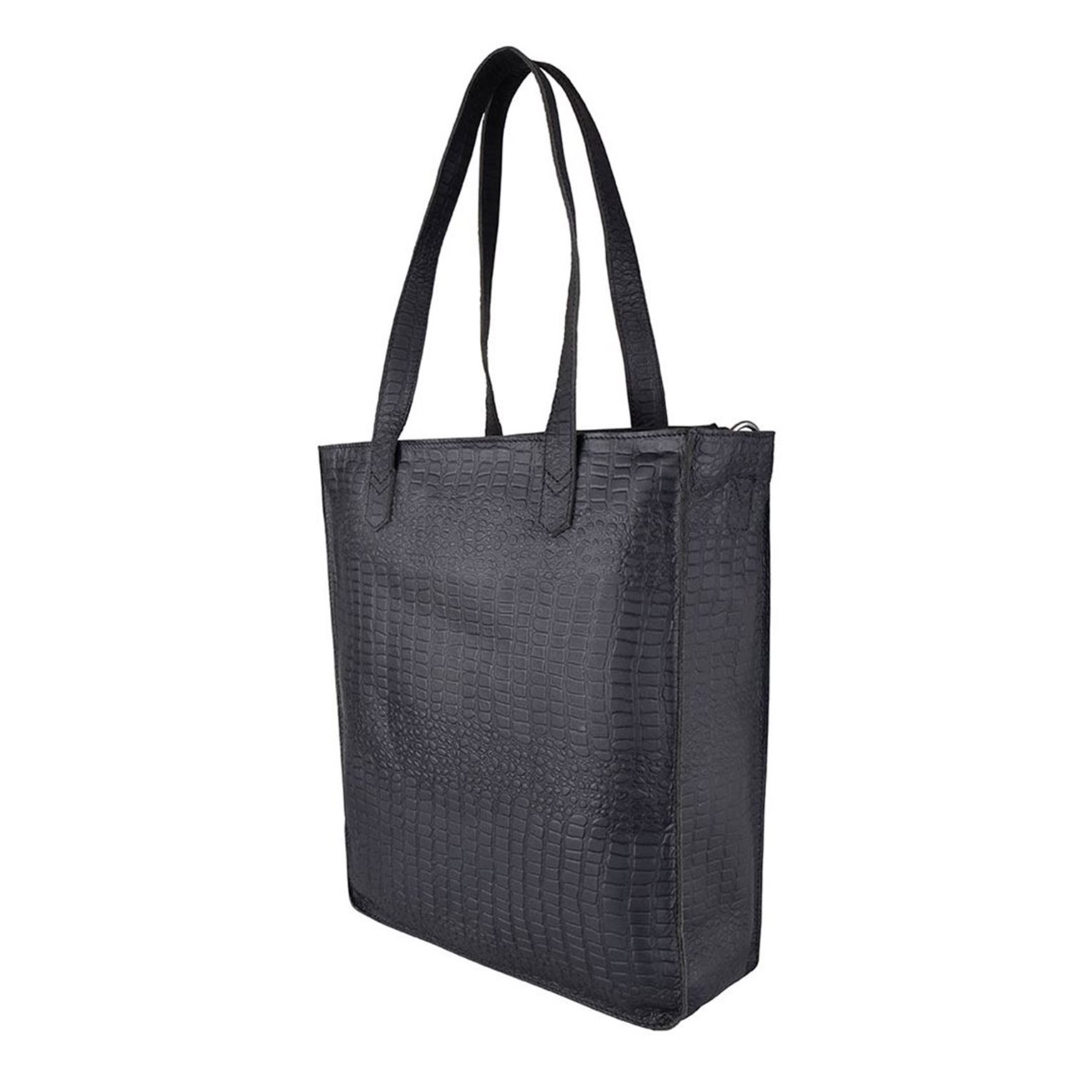 Cowboysbag Laptop Bag Buckley 13 inch croco black