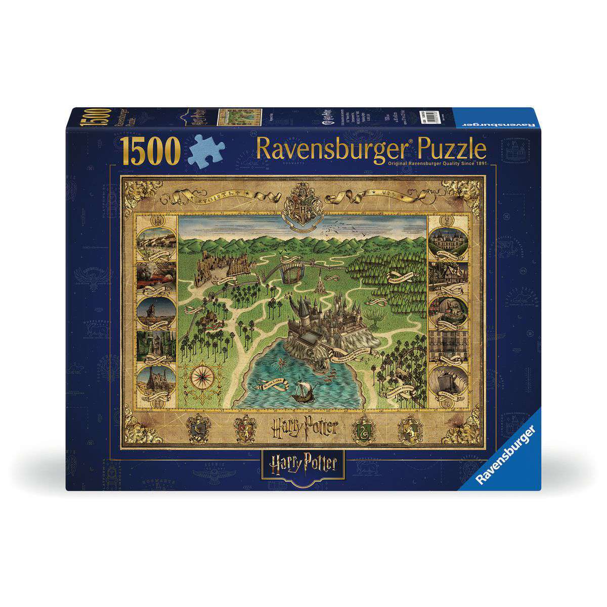 Ravensburger Spiel Hogwarts Map