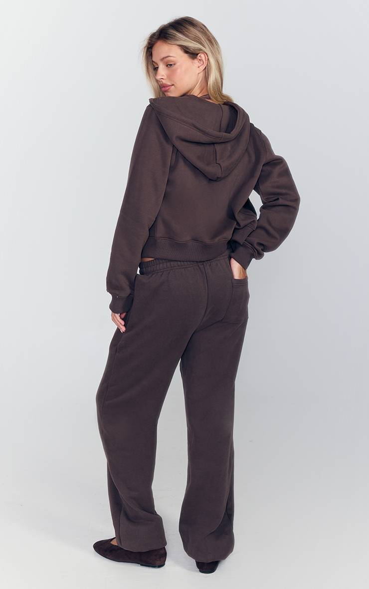Espresso Pantalon De Jogging À Revers