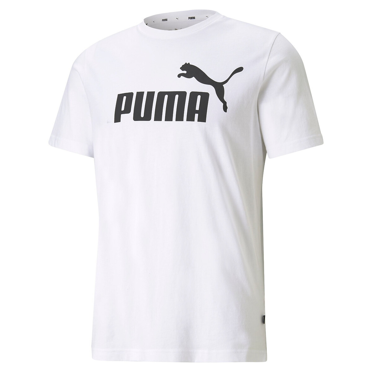 PUMA<br>Camiseta de manga curta com logo Essential grande