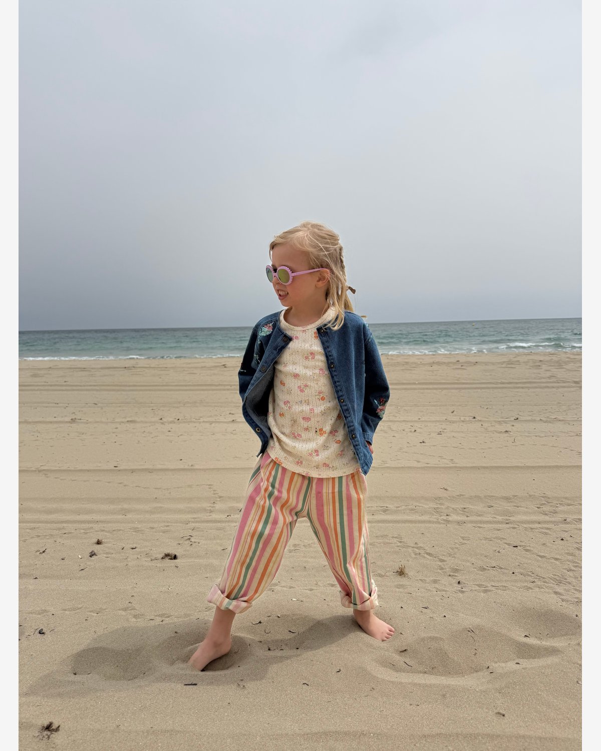 Denim Jakke M/ Glitter Paljetter – Øko Bomull | Magot Sequin Denim Jacket