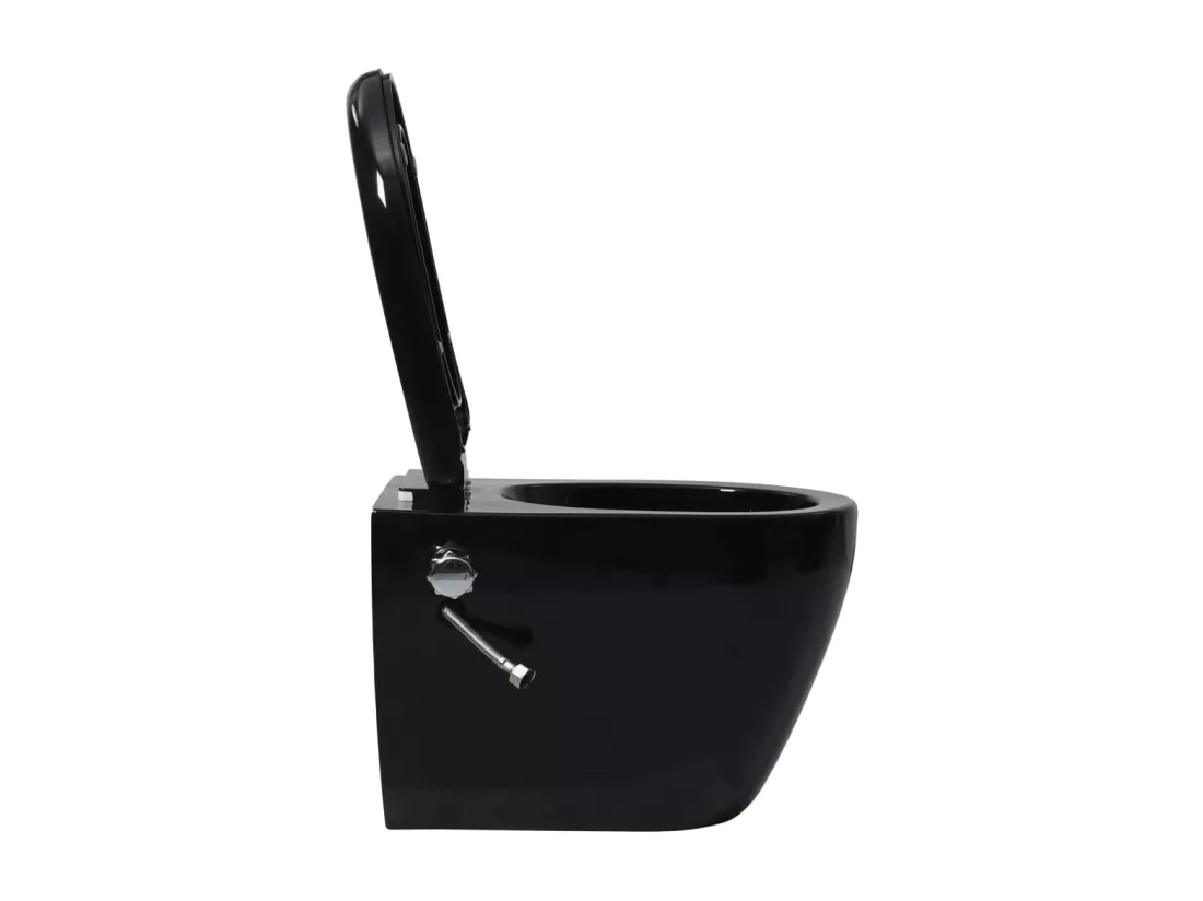 Toilette murale sans bord noire 36.5 x 48 x 41.5 cm 02_0003575